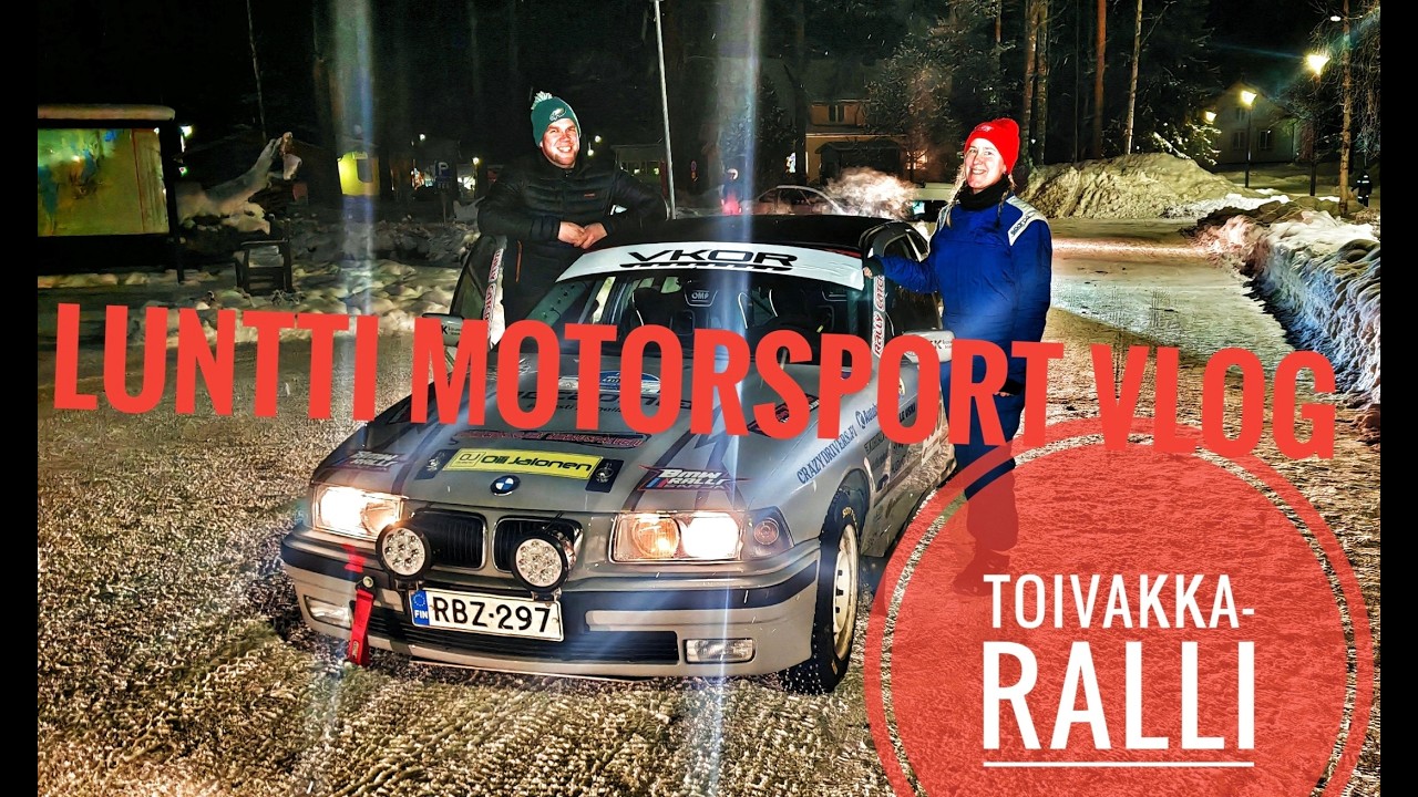 Toivakka -ralli 2026, mutta mitä ennen sitä? Luntti Motorsport VLOG