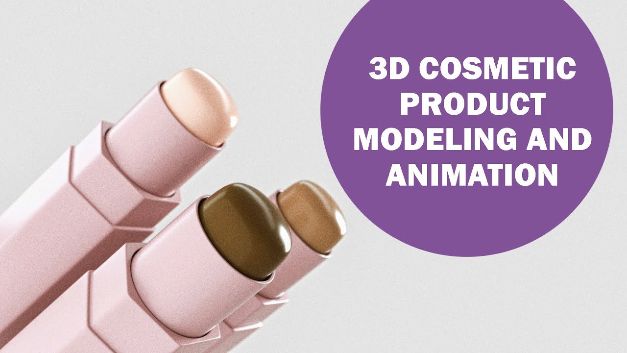 Cinema 4D Cosmetic Product Modeling and Animation (Octane Render)