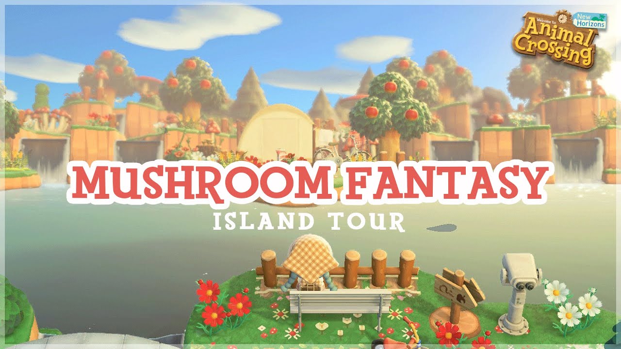 MushroomCore Natural Forest Island | Dream Address Release | Animal Crossing New Horizons