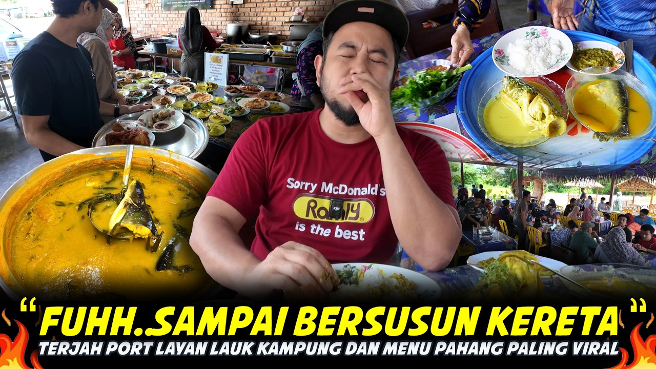DULU HUTAN..SEKARANG PENUH KERETA..Port Layan Menu Kampung Dan Ori Pahang Hanya Di D' DANGAU NILAI