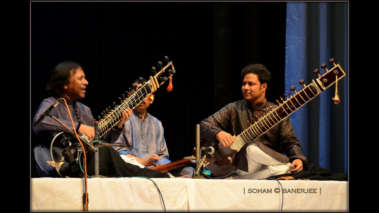 Ustad Shahid Parvez & Subhranil Sarkar [Sitar] - Jhinjhoti - Guru-Shishya Parampara