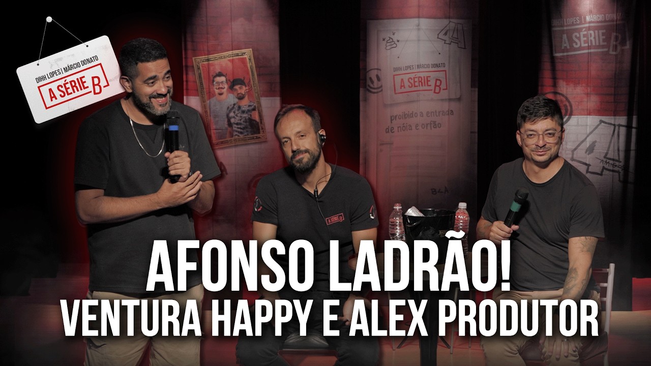 AFONSO CLEPTOMANÍACO, VENTURA SIMPÁTICO E NOSSO PRODUTOR ALEX - Terapia #33