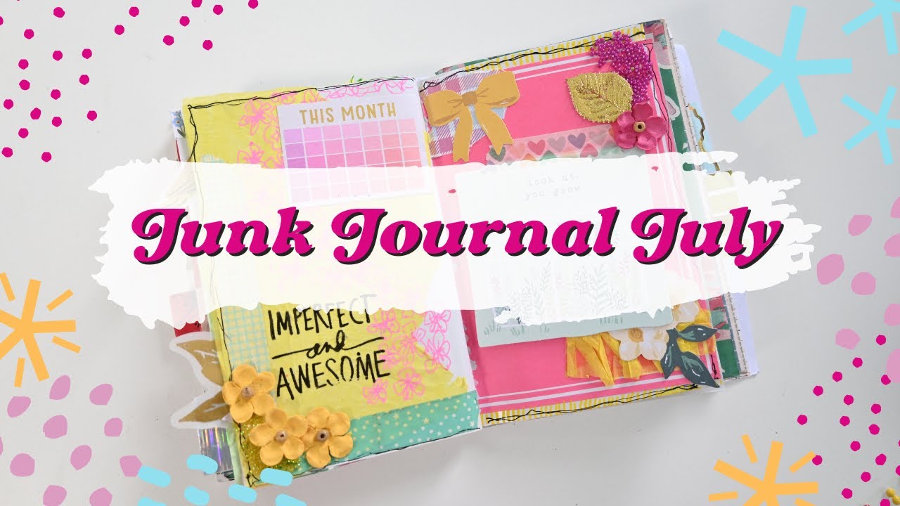 Junk Journal July 2024 Prompt 9 & 12 Scraps & Packaging