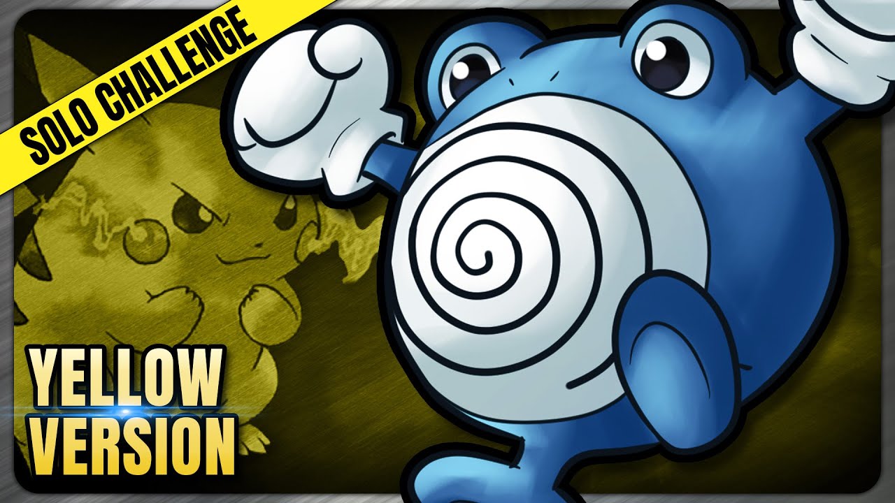 Лучшая средняя эволюция - Poliwhirl Only - Pokemon Yellow