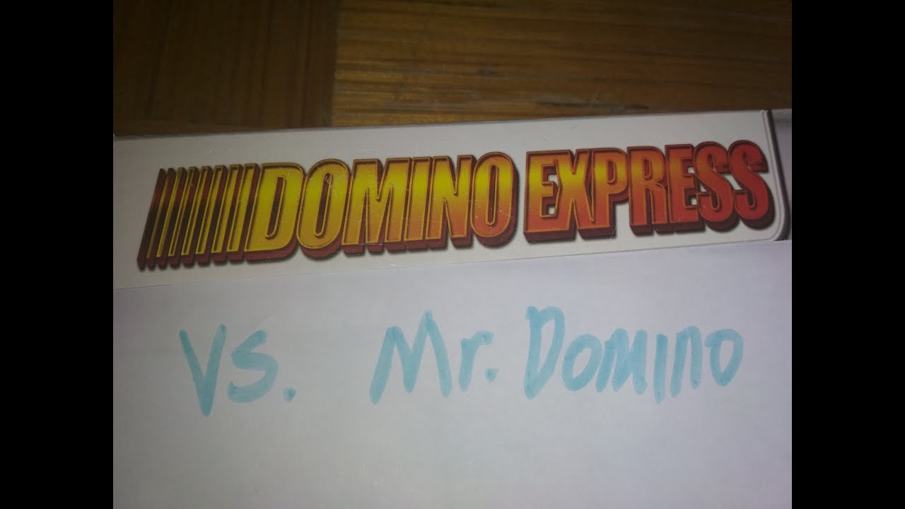 Long domino express screenlink VS. Small setup with Mr. Domino (w/EE/Electrokill)