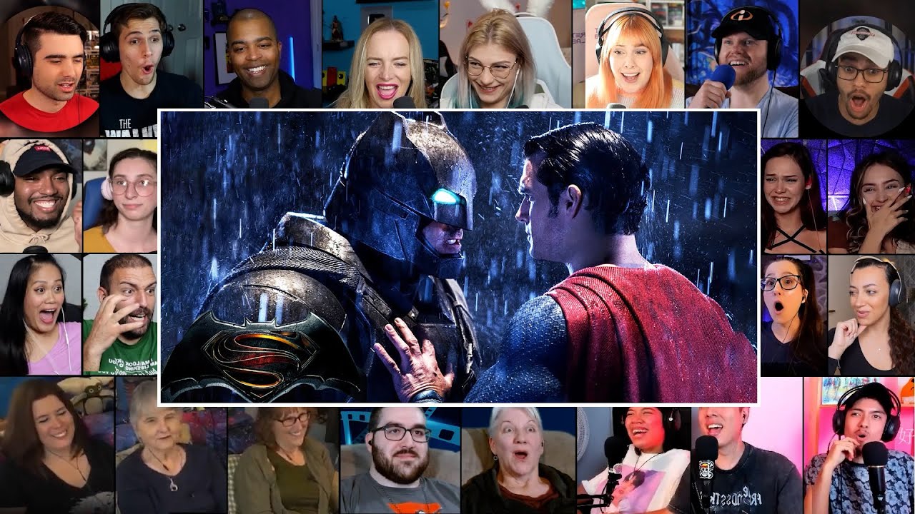 Batman v Superman EPIC Fight Scene!  | Batman v Superman: Dawn of Justice Reaction Mashup