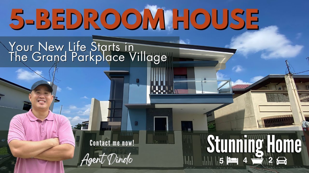 5-Bedroom House | Your New Life Starts in The Grand Parkplace Village | Stuning Home