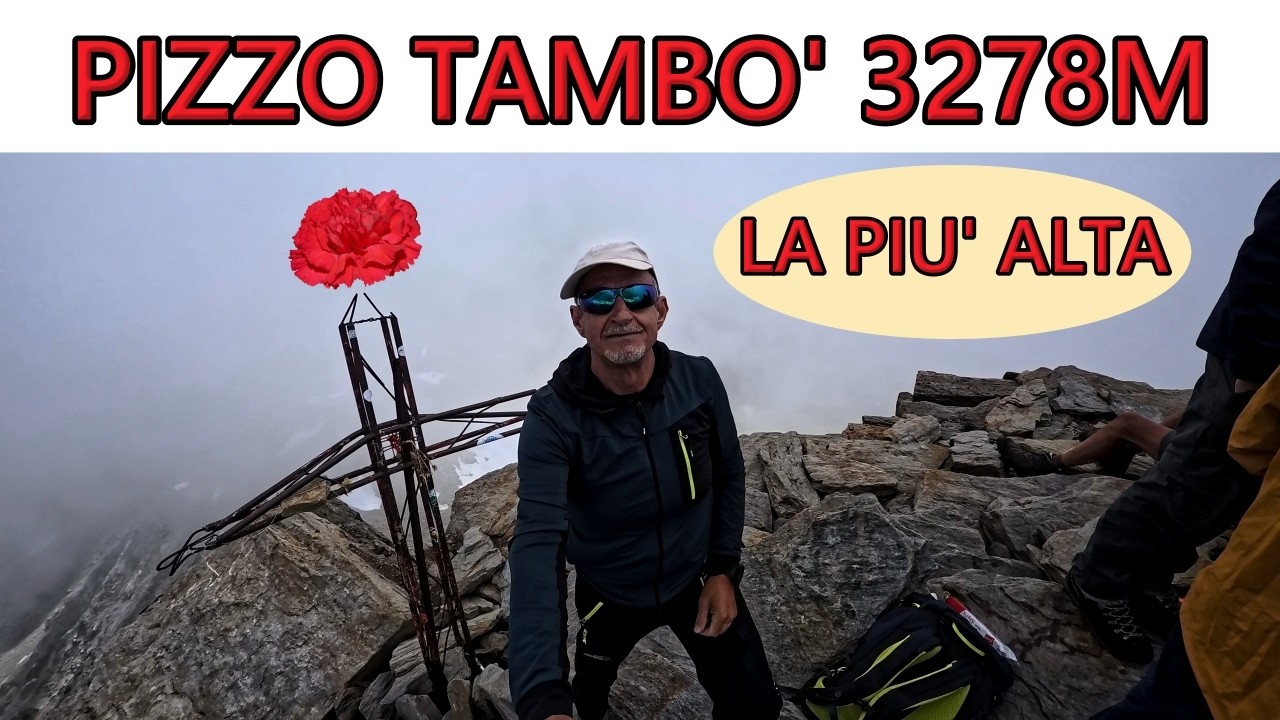 LA PIÙ ALTA della Valle Spluga 🎉Pizzo Tambò 3278 m dal passo Spluga #trekking lombardia