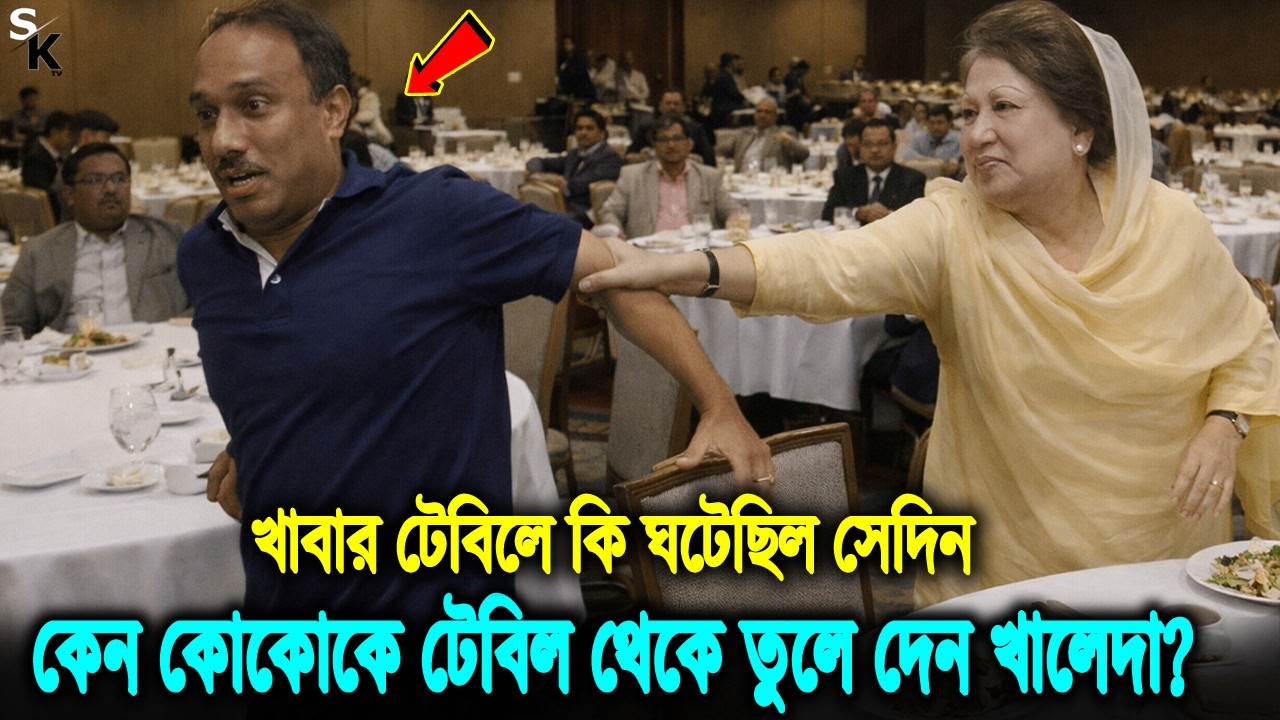 খাবার টেবিল থেকে কেনো ছোট ছেলে কোকোকে তুলে দিয়েছিল খালেদা জিয়া? কি ঘটেছিল সেদিন? Khaleda Zia | Koko