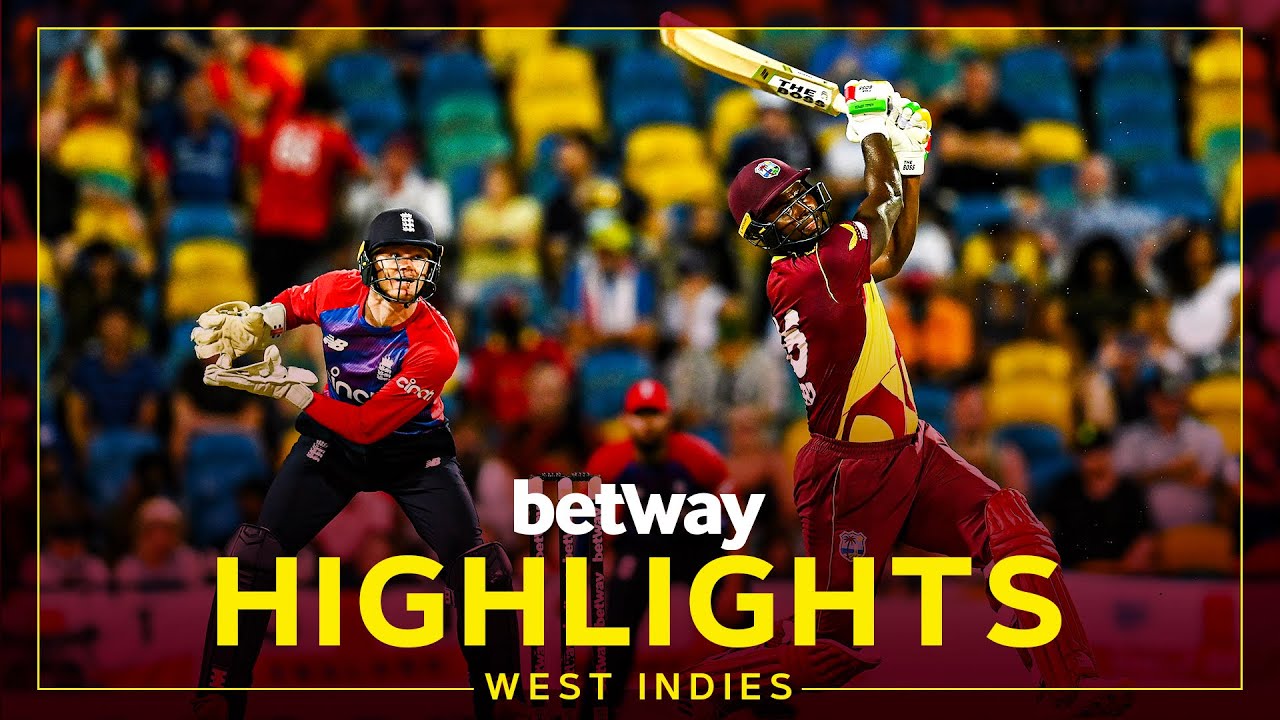 Highlights | West Indies v England | Late Hitting Sets Up Thrilling Finish! | 2nd Betway T20I