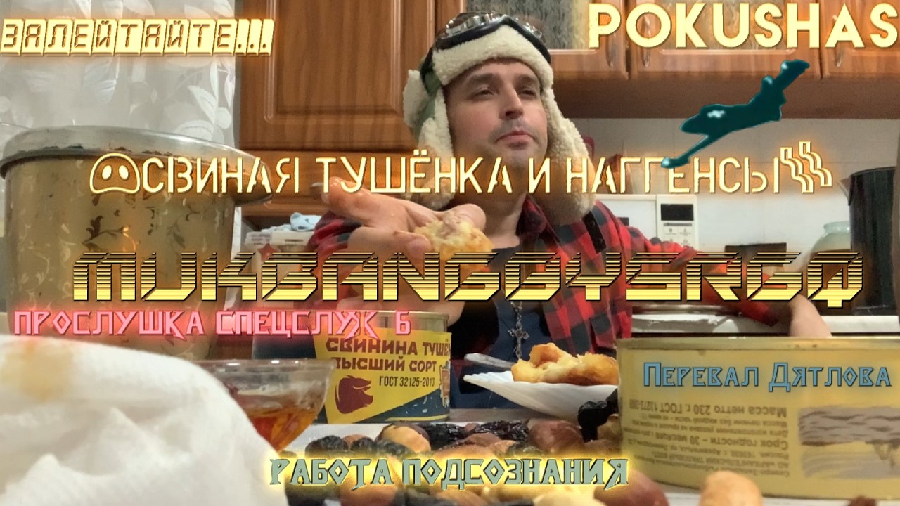 🐽СВИНАЯ ТУШЁНКА и НАГГЕНСЫ🥓  Прослушка спецслужб Перевал Дятлова Работа подсознания  MUKBANG МУКБАНГ