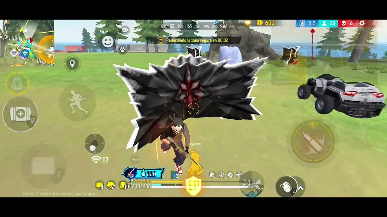 JUGANDO FREE FIRE SOLO BR