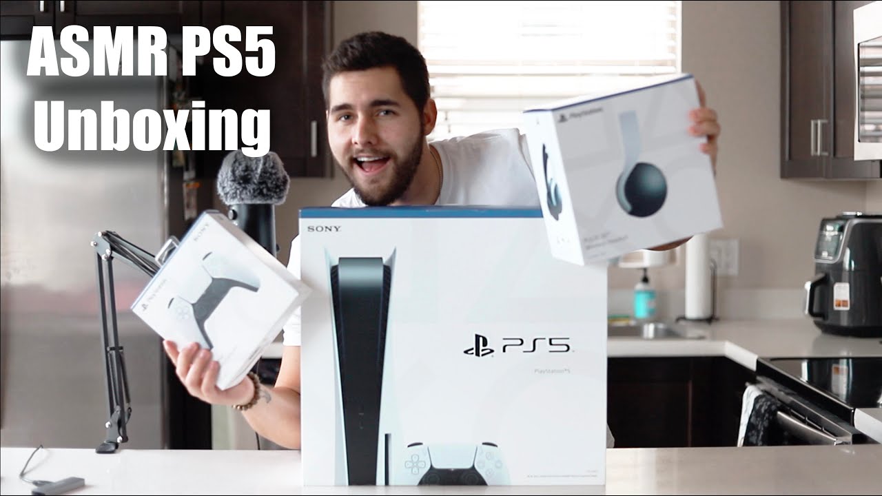 ASMR PS5 UNBOXING | Life Changing | Male Whisper ASMR