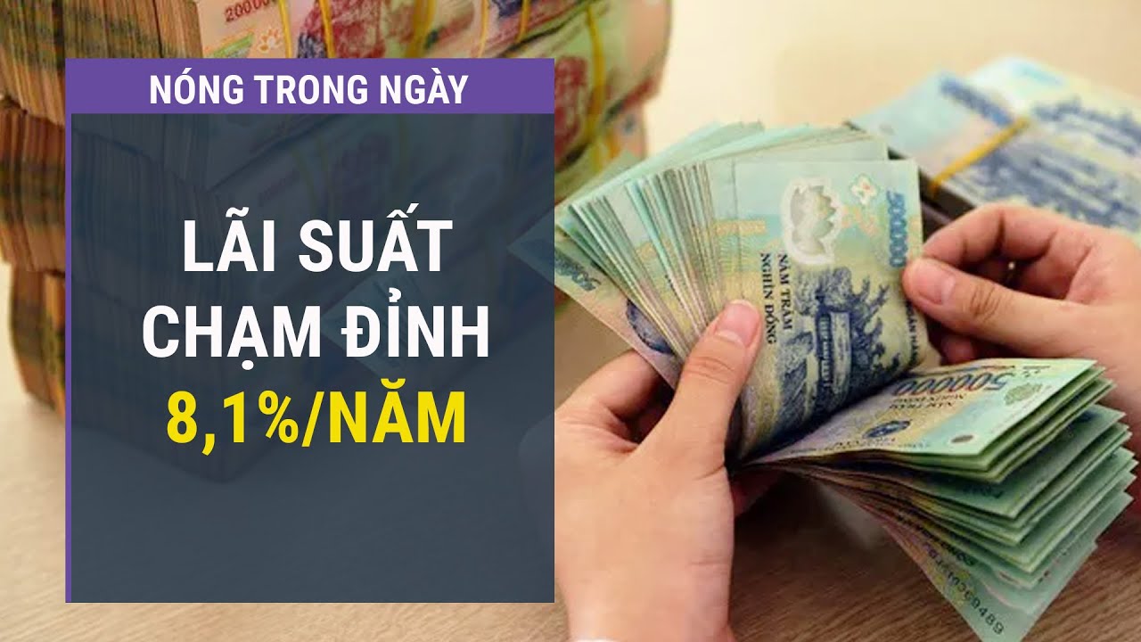 Lãi suất tiết kiệm 13 tháng chạm mốc 8,1%/năm l VTC One