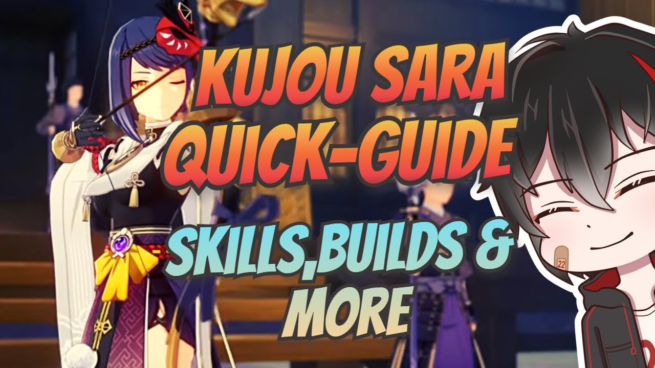 SARA KUJOU QUICK GUIDE - Talent Usage, Builds, & More | Genshin Impact