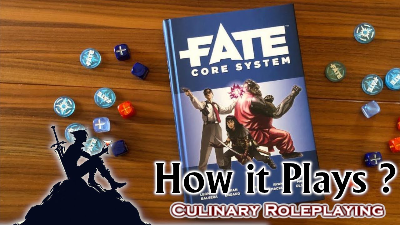 How it Plays: FATE RPG - solo demo
