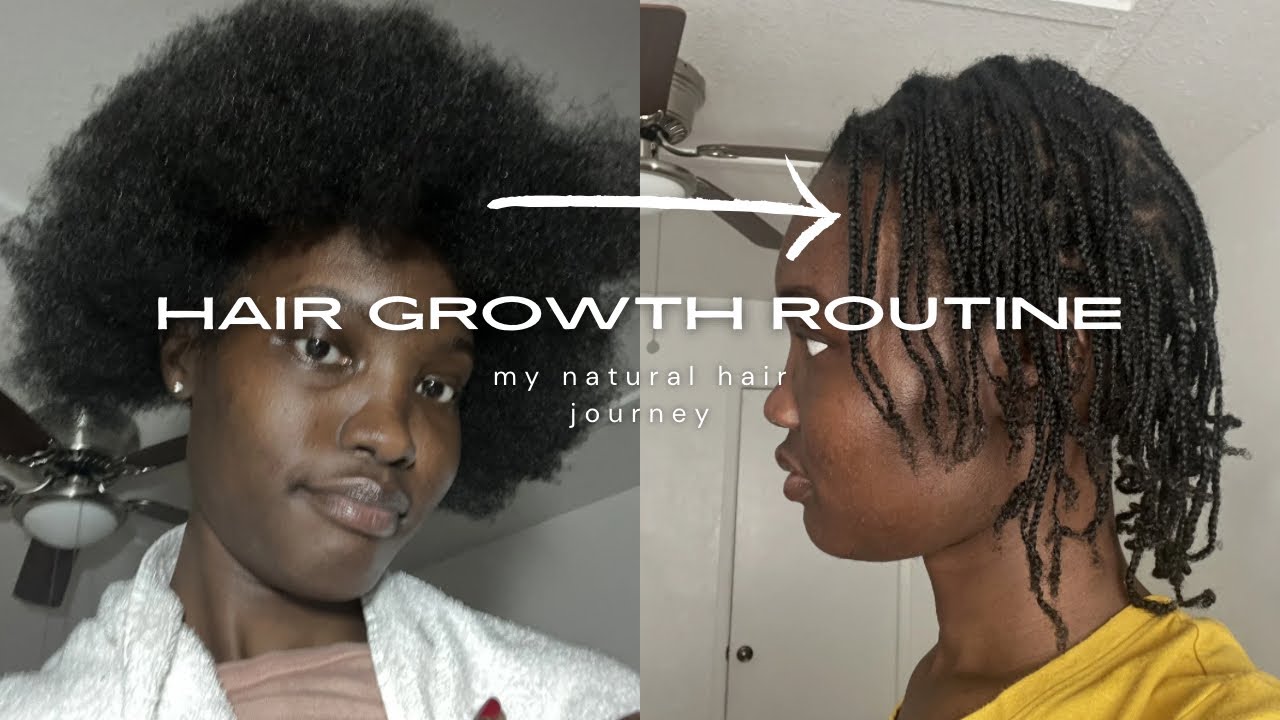 an easy hair care routine for length retention | my washday prep to styling | for TYPE 4 HAIR ✨