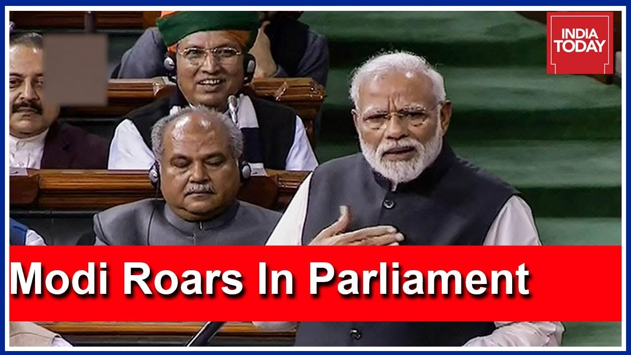 PM Modi Launches Scathing Attack On Congress In Lok Sabha | Full Speech Here