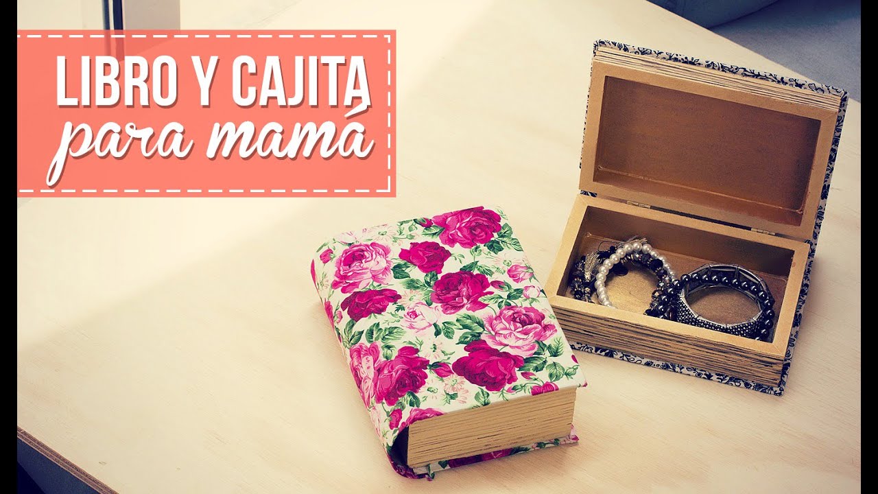 Haz una cajita en forma de libro!