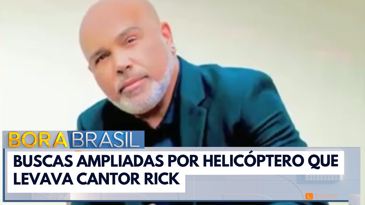 Tenente coronel detalha buscas por helic&oacute;ptero do cantor Rick | Bora Brasil