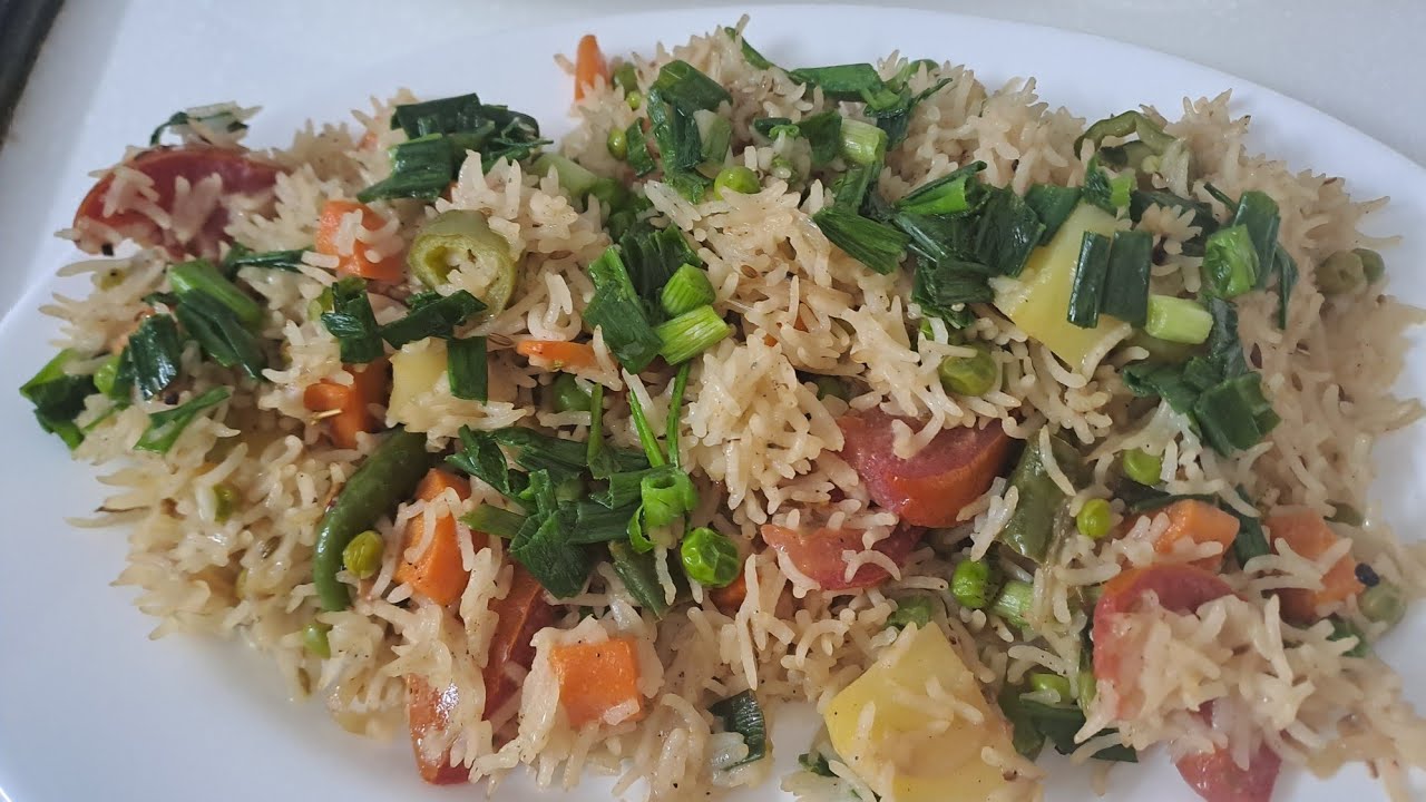CREAMy RiCE WiTH #MiX VEGETABLES  with Milk