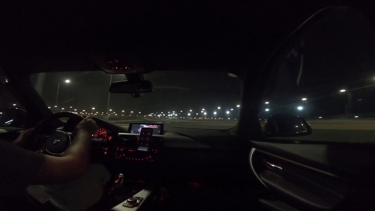 335i F30 in Kuwait Motor Town Track Day Passenger View