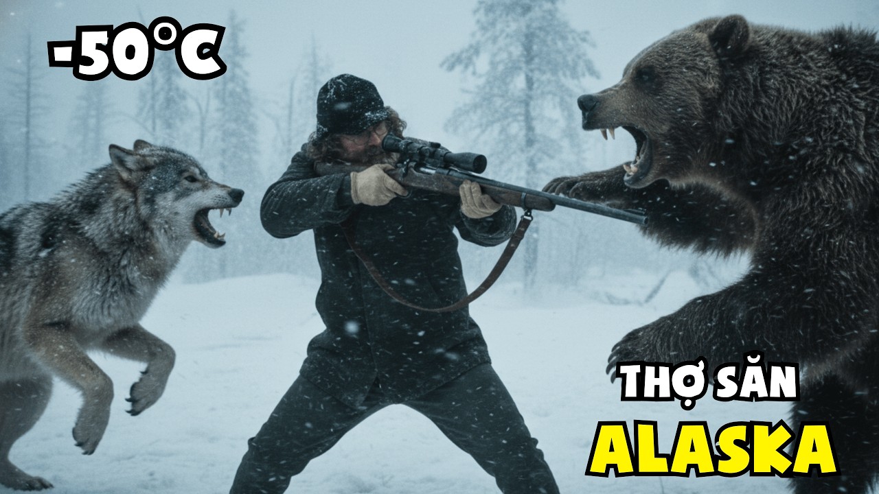 Thợ Săn Alaska: Săn Bắn Sói Và Gấu Xám Tại Vùng Ở Vùng Alaska -50°C