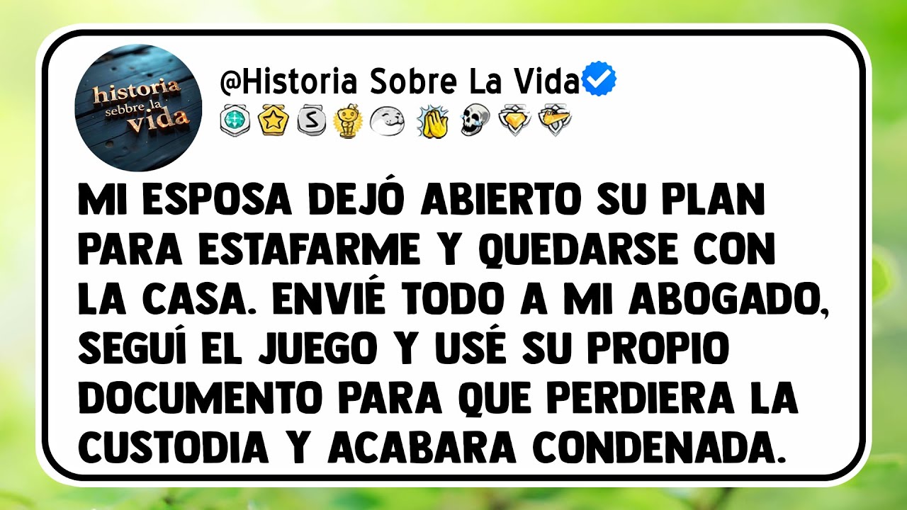 Mi esposa dejó abierto su plan para estafarme y quedarse con la casa. Envié todo a mi abogado...
