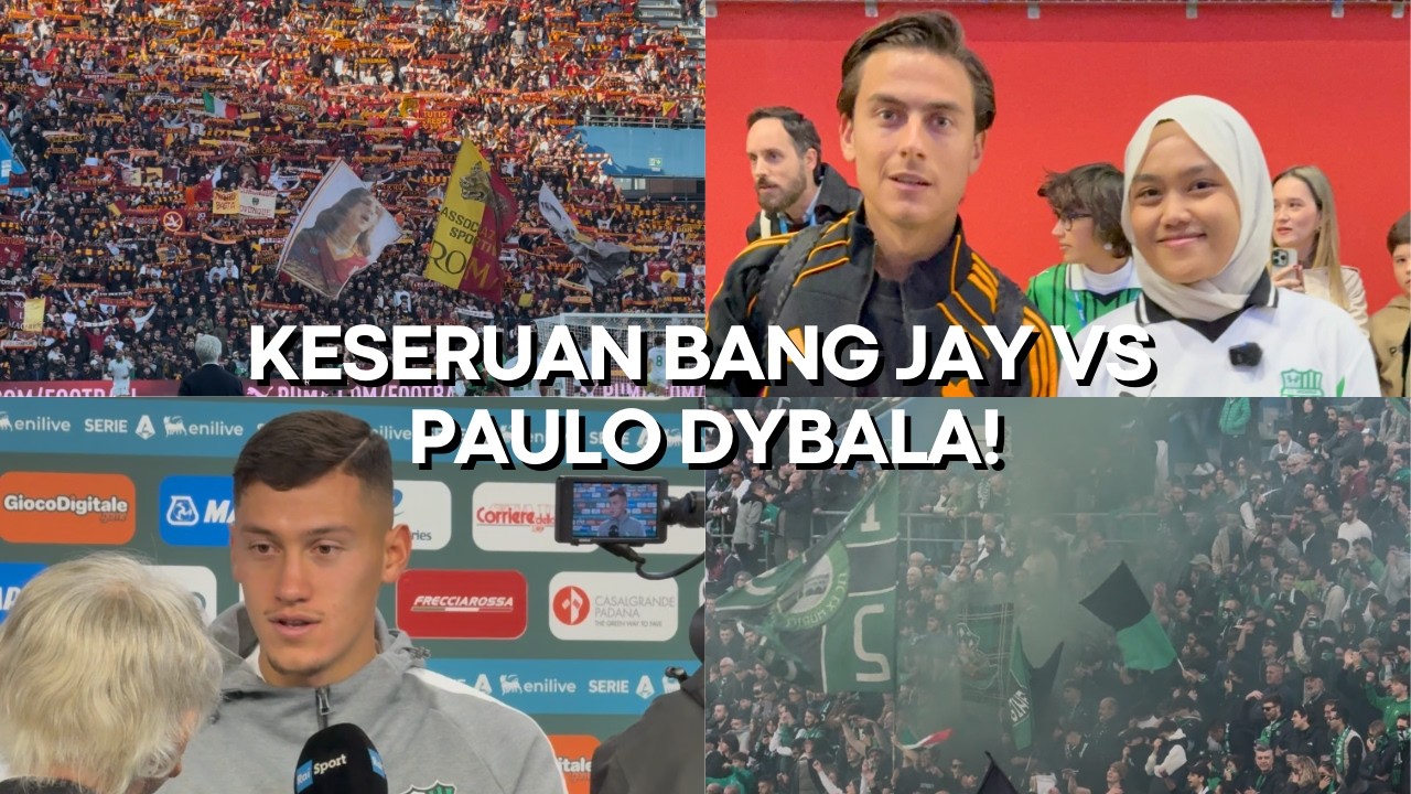Dikasih jersey sama Bang Jay dan Ketemu Paulo Dybala!!