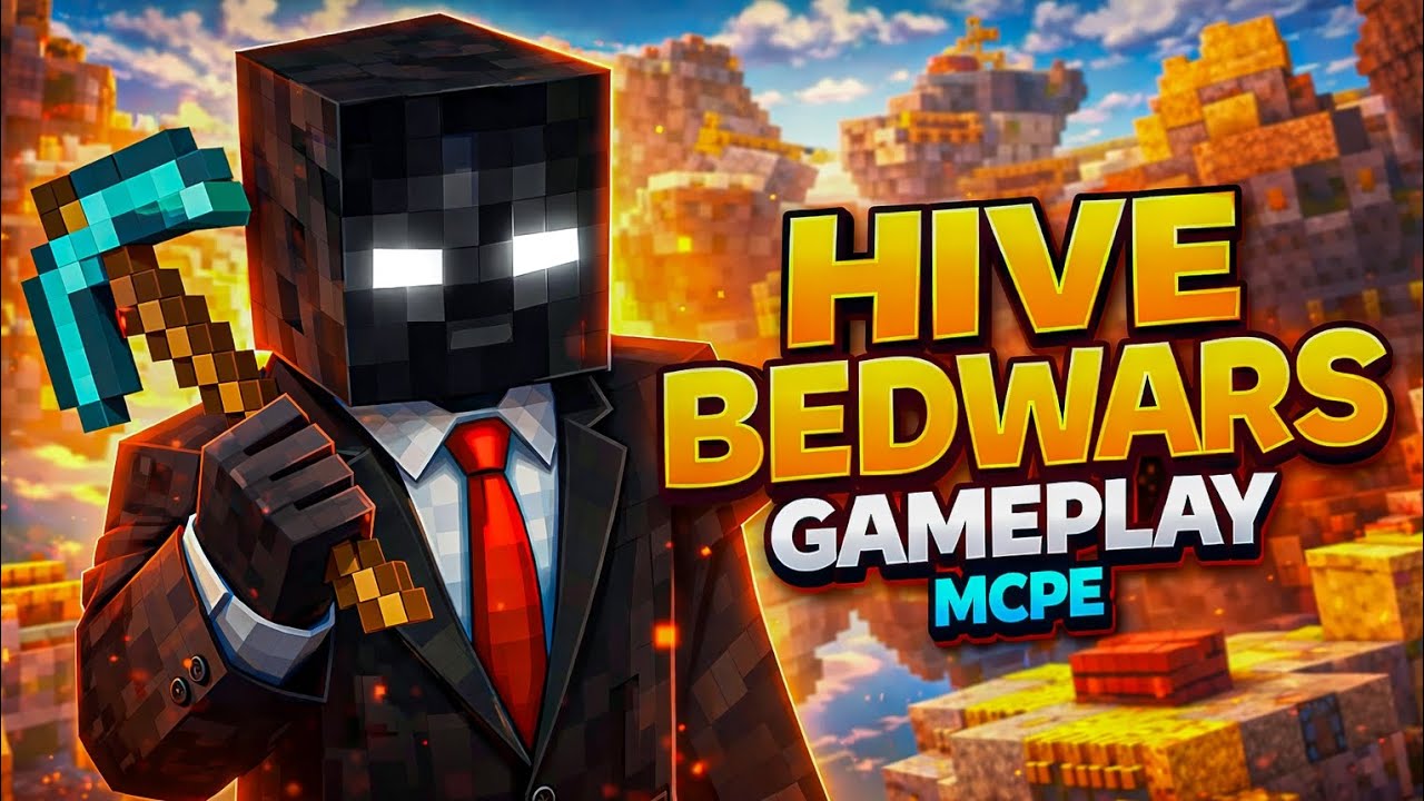 HIVE BEDWARS GAMEPLAY (60fps) mobile... SINCHANxOG