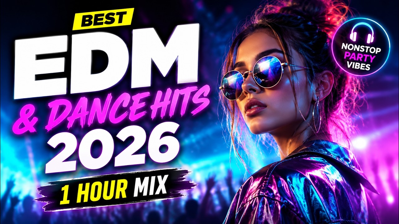 1 Hour Dance Music Mix 🎧 Top EDM & Commercial Hits for Party & Workout