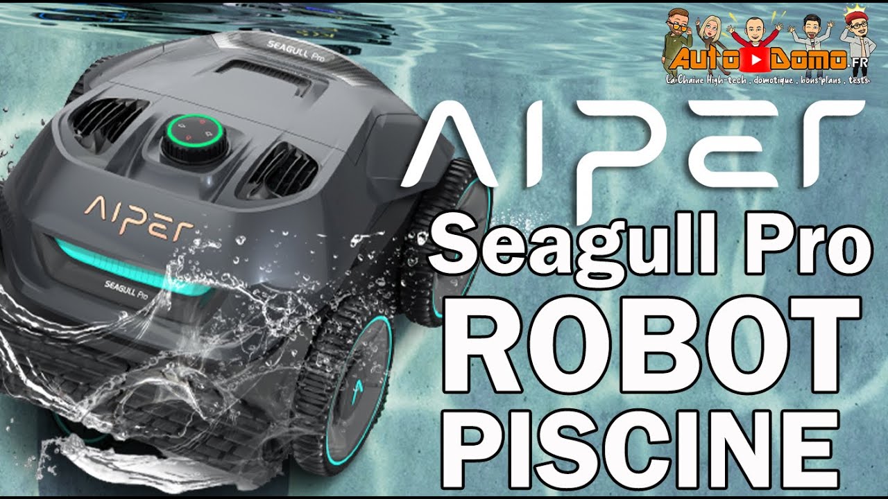 Aiper Seagull Pro : le robot de piscine sur batterie 🔋