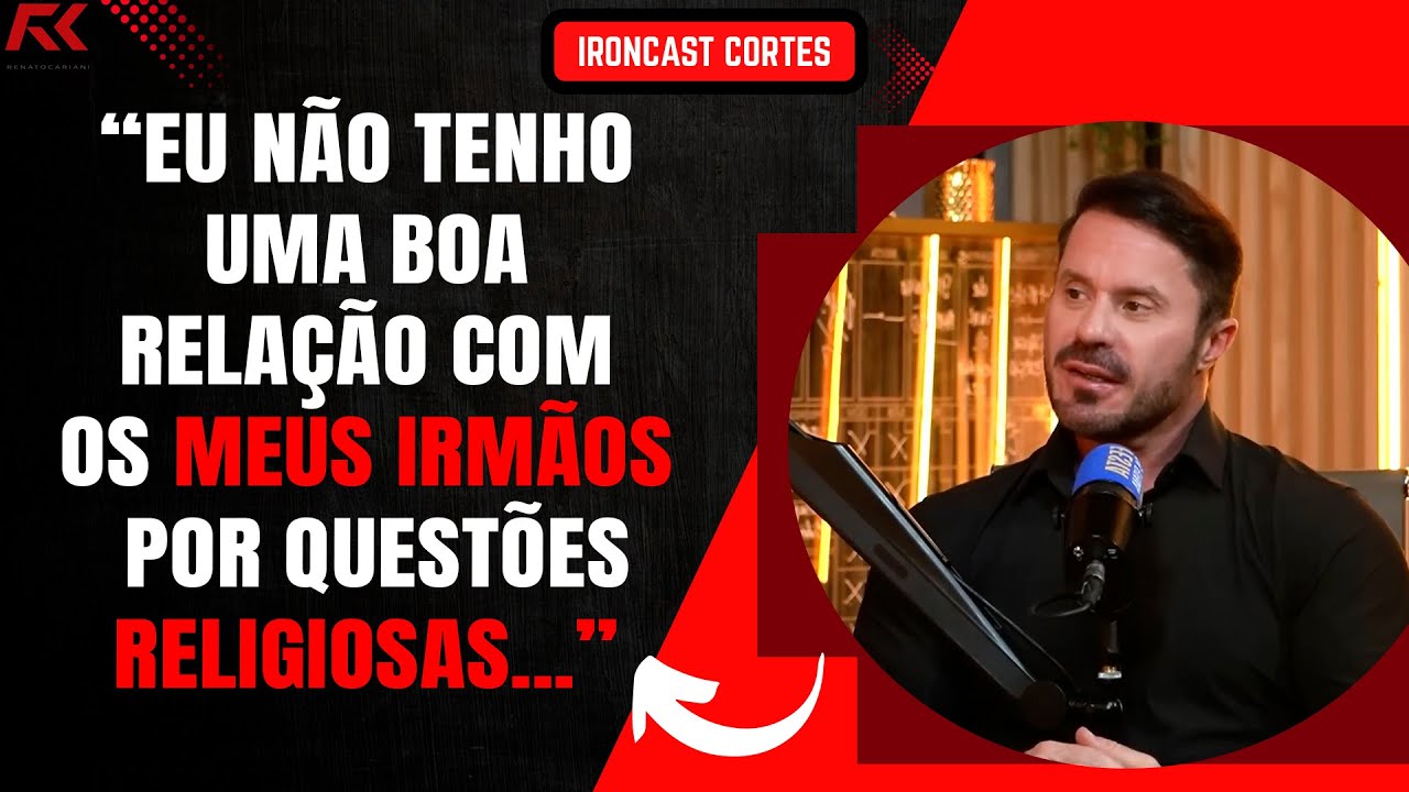 CARIANI ABRE O CORAÇÃO E FAZ REVELAÇÃO INÉDITA AO VIVO – IRONCAST CORTES