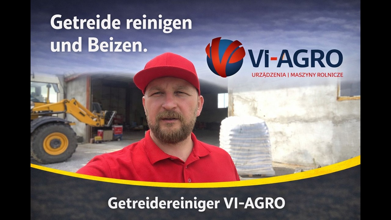 Getreide reinigen und Beizen Separator VI-AGRO