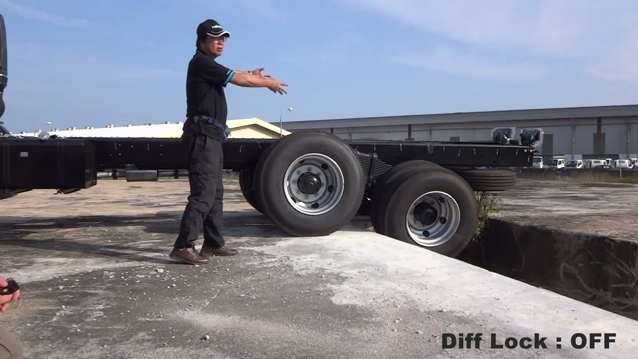 Isuzu Inter Axle Diff Lock System