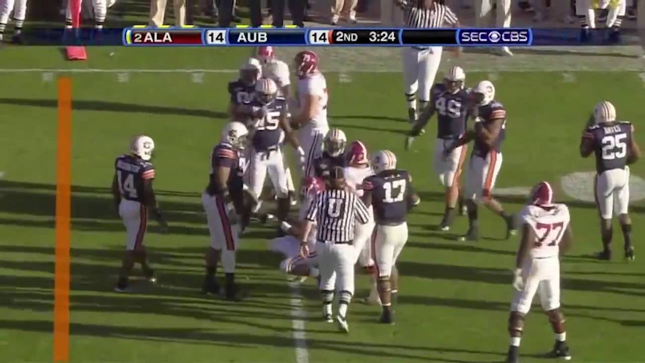 2009 #2 Alabama vs. Auburn Highlights