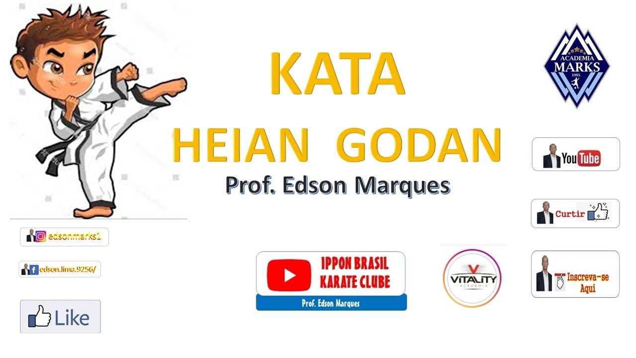 HEIAN GODAN - Ippon Brasil - EDSON MARQUES