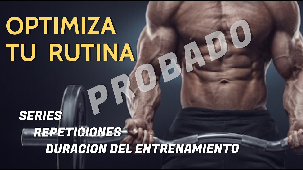 PROGRAMA TU ENTRENAMIENTO PARA GANAR MASA MUSCULAR - crea tu rutina