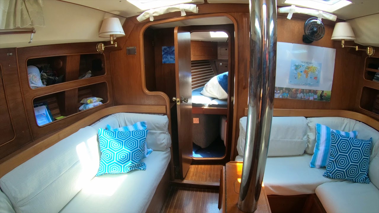 The ultimate family sailing boat?  A tour of our Moody 425 - Slow Travelling #5