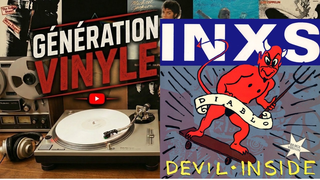 INXS - Devil Inside (Re-mix François Kevorkian) (1988) (Maxi 45T)