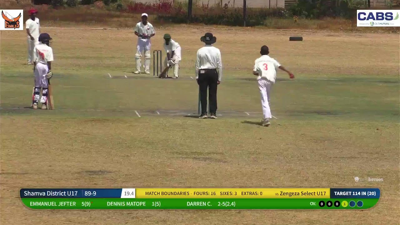 Eagles U17 Tournament - Shamva U17 vs Zengeza U17