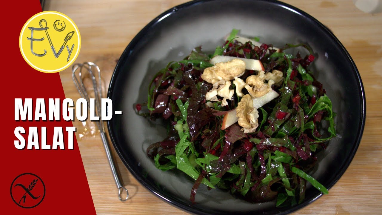 Dieser Mangold - Salat ist schnell und einfach zubereitet und sehr lecker!