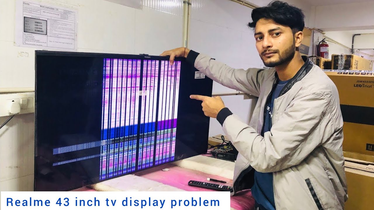 Realme tv 43 inch display problem | realme tv display repair | realme tv 43 inch panel issues #ledtv