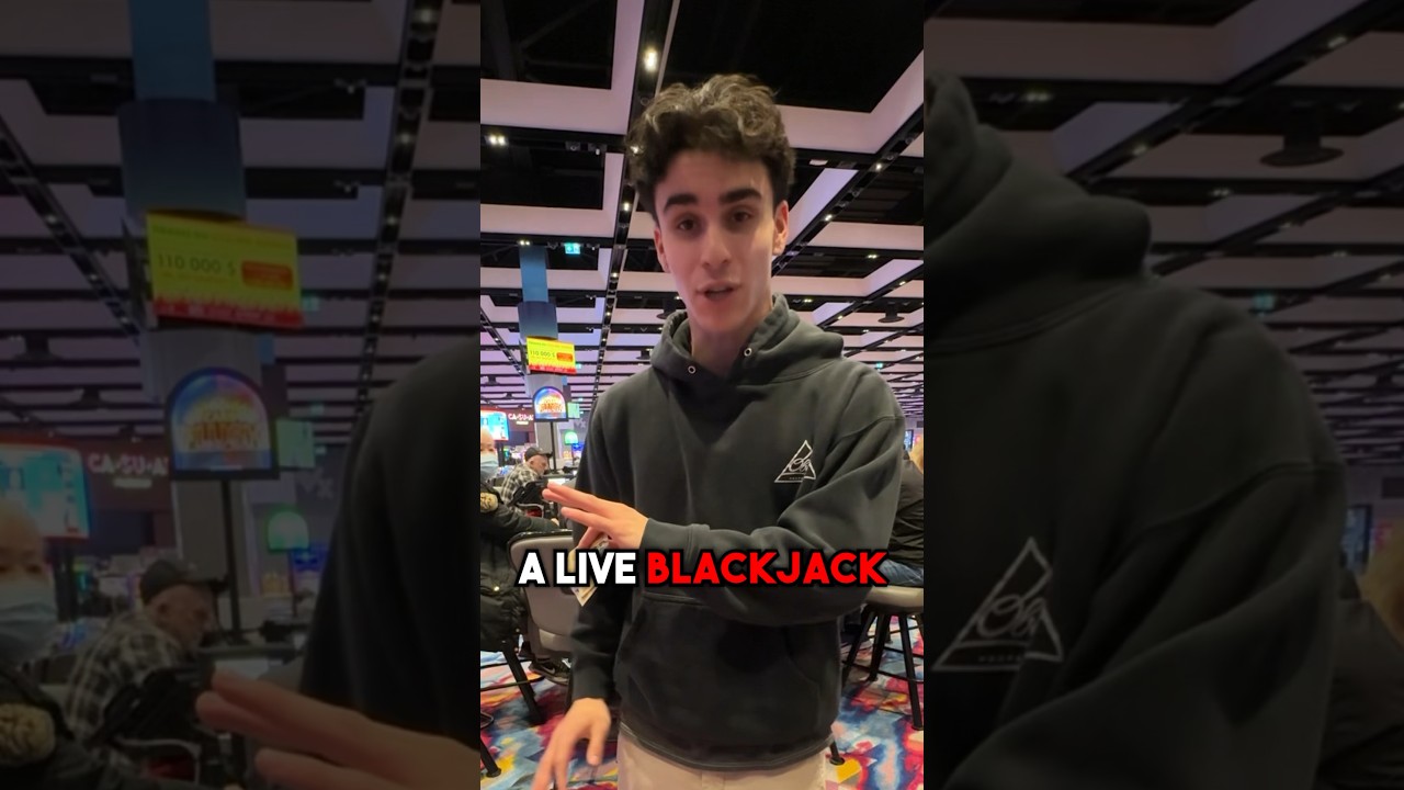 DOUBLING MY MONEY ON BLACKJACK 💵💰 #shorts #cabrzy #casino #blackjack