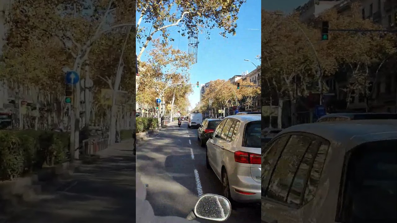 Barcelona Traffic: Navigating the Urban Bustle | #BarcelonaCityTraffic #UrbanLife #CityHustle