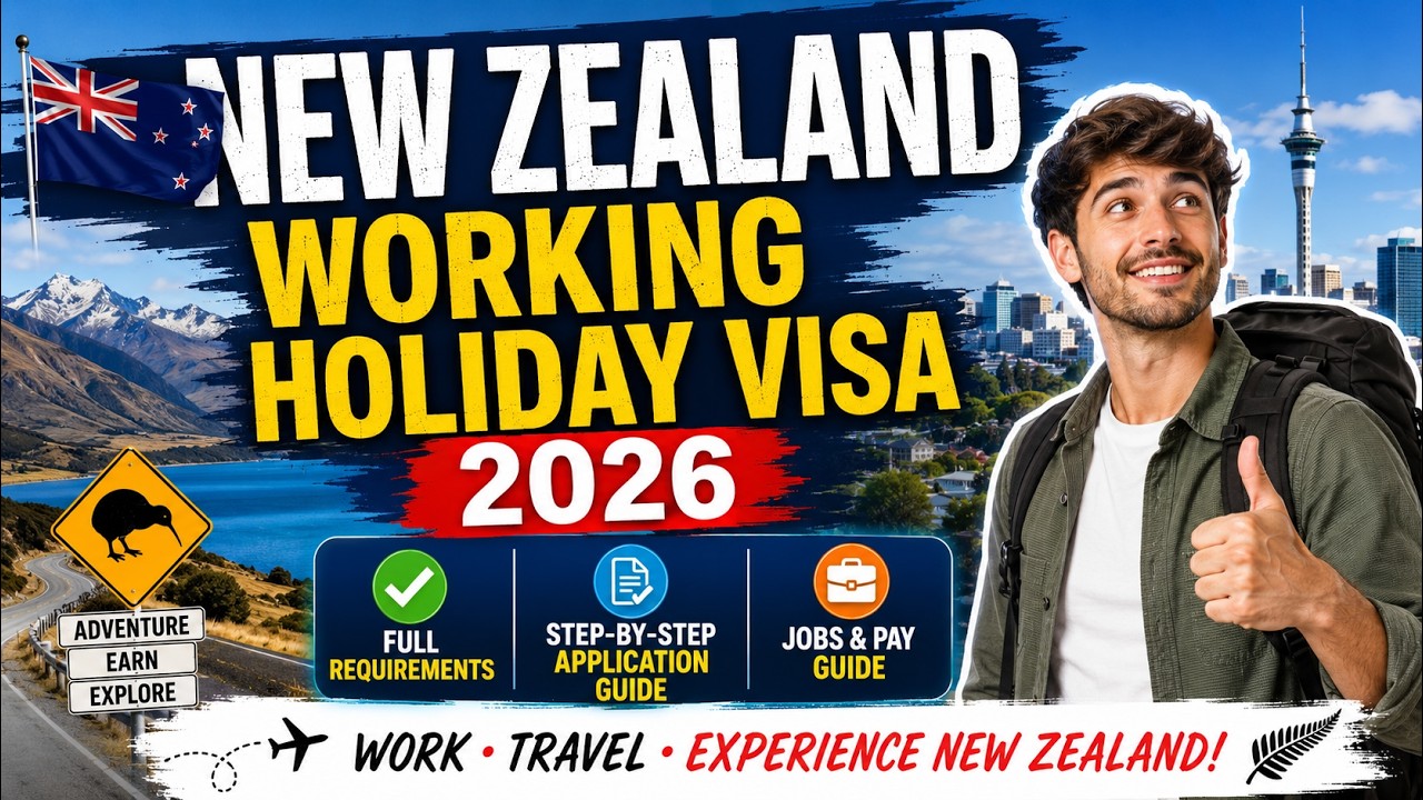 🇳🇿 Виза Working Holiday в Новую Зеландию 2026 | Всё, что вам нужно знать