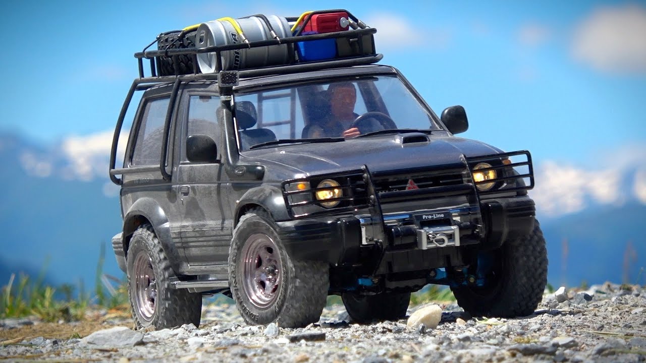 Tamiya CC-01 Misubishi Pajero on a Summer Day in the Mountains