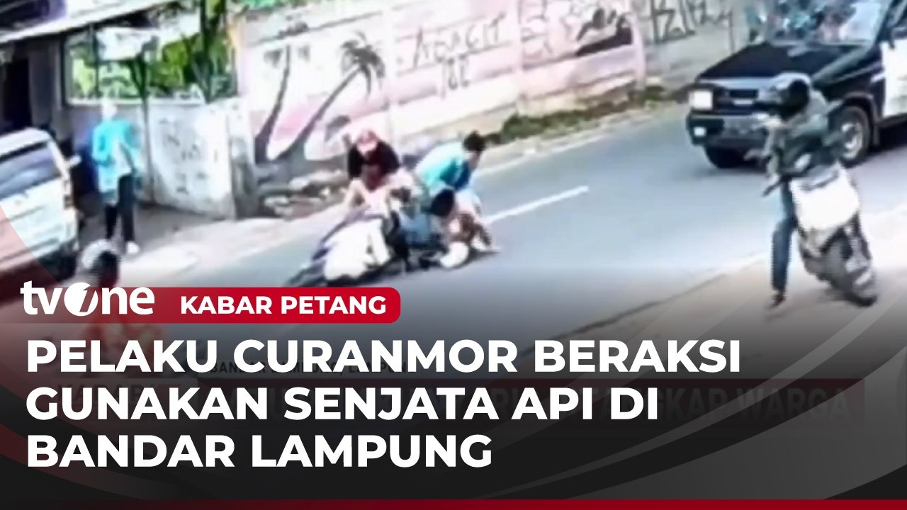 Dor! Pelaku Curanmor Lepaskan Tembakan Tolong Rekannya | Kabar Petang