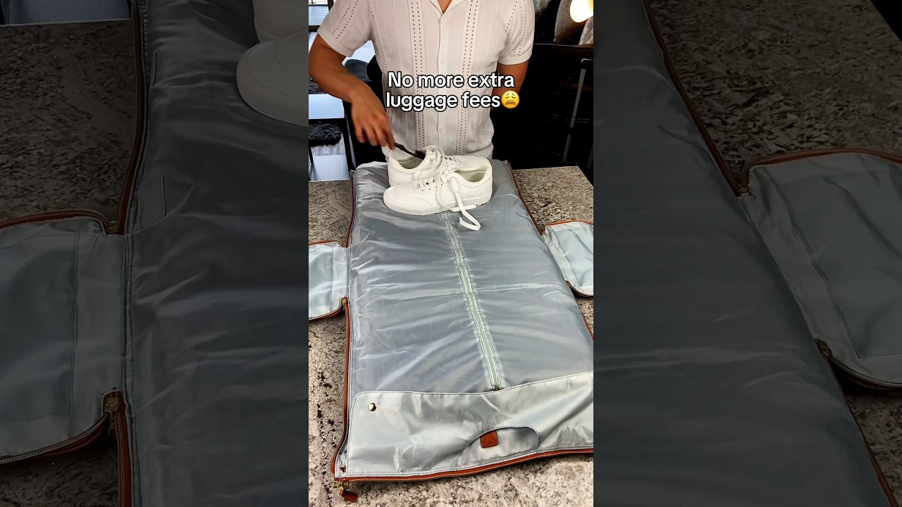 How to avoid baggage claim😏 #travelhacks #travelbags #vacation #vacationmode