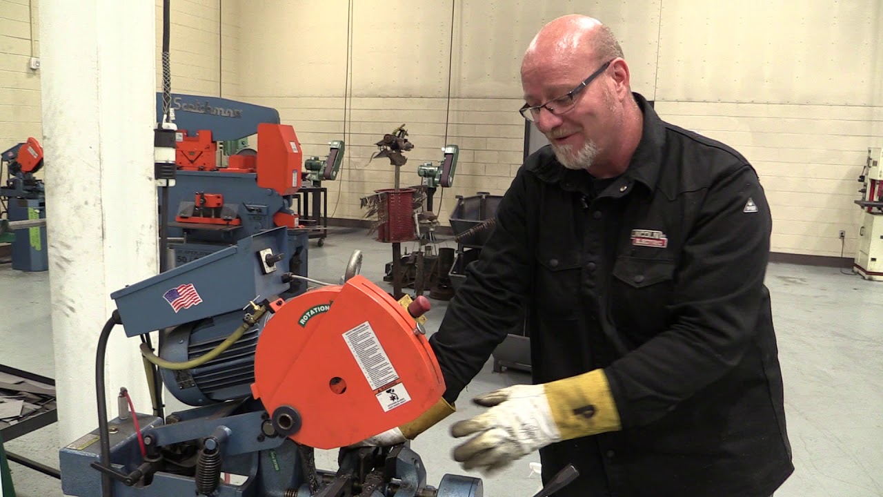 Scothman cold saw care and operation for trouble free cutting.